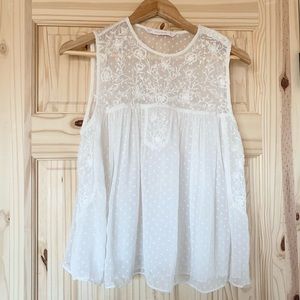 Flowy Embroidered Top